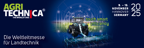 Banner für Agritechnica 2025 in Hamburg