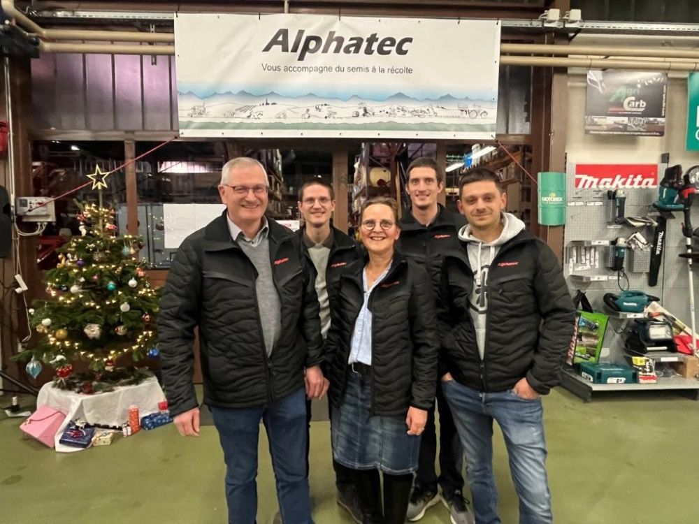 Die Direktion von Alphatec bei ihrem 25-Jahr-Jubiläum