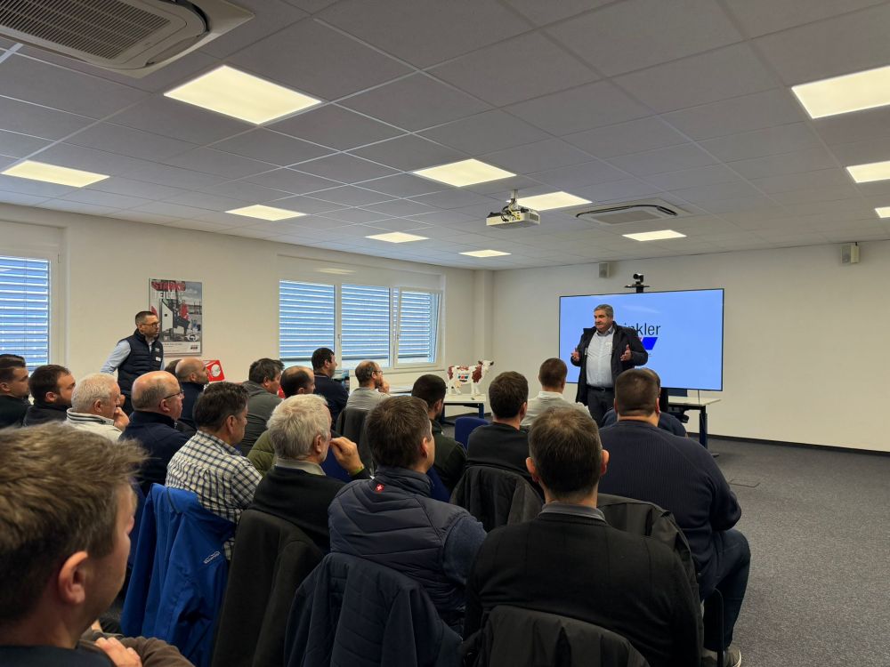 Vizepräsident Fernand Andrey sprach Klartext zur aktuellen Agrarpolitik. (Foto: Kirsten Müller)