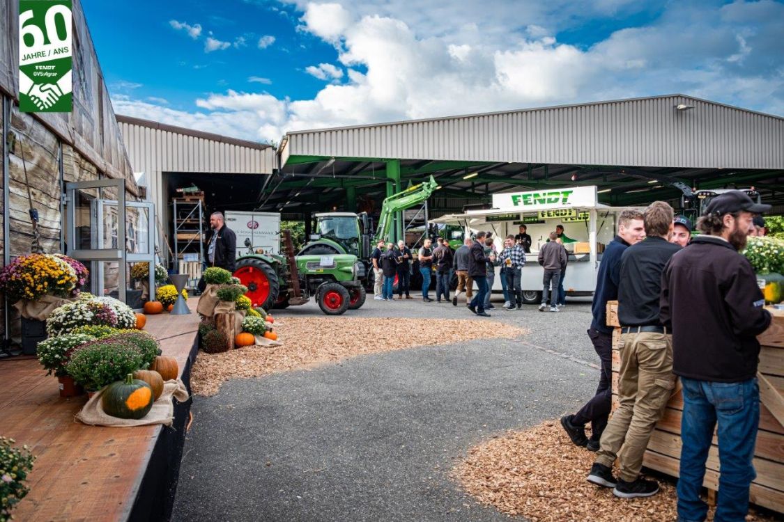 Le camion de bière Fendt était un point de rencontre important lors de la fête d'anniversaire. Photo : zVg