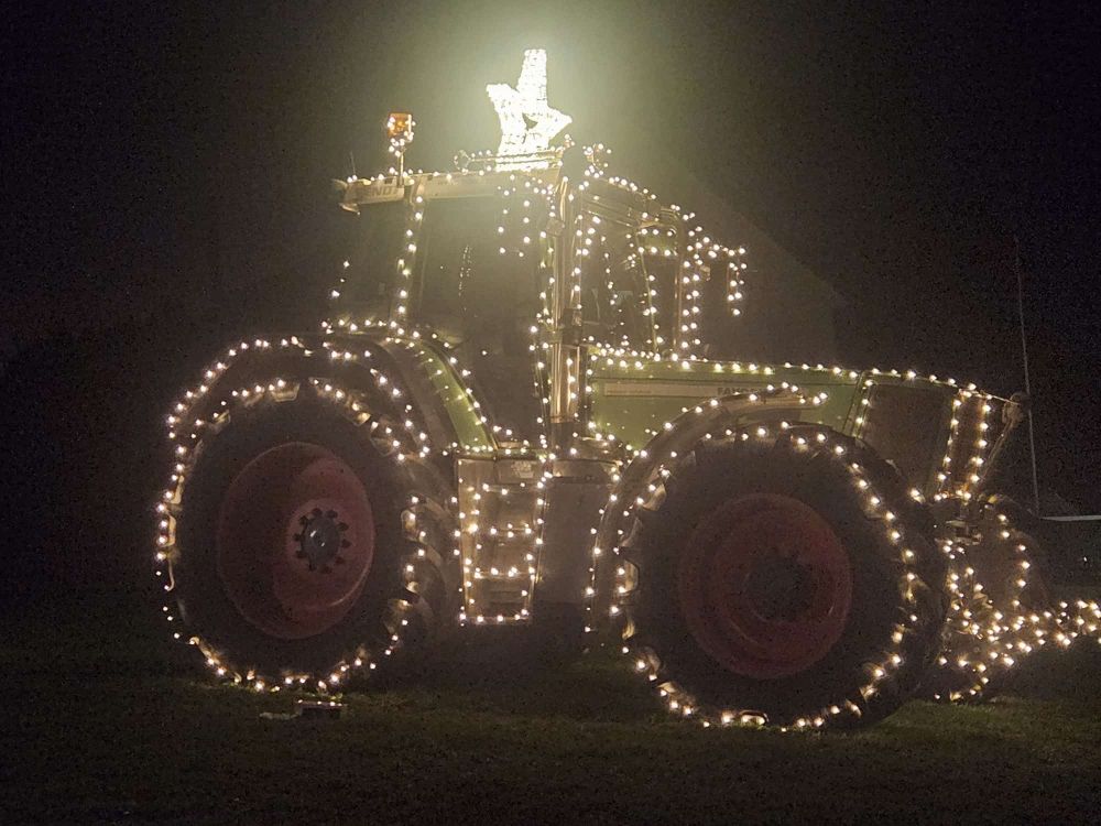 C'est l'ambiance de Noël chez Häckselkette Wittwer.