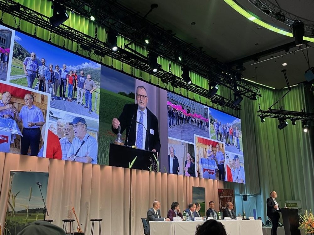 Francis Egger wurde verabschiedet.