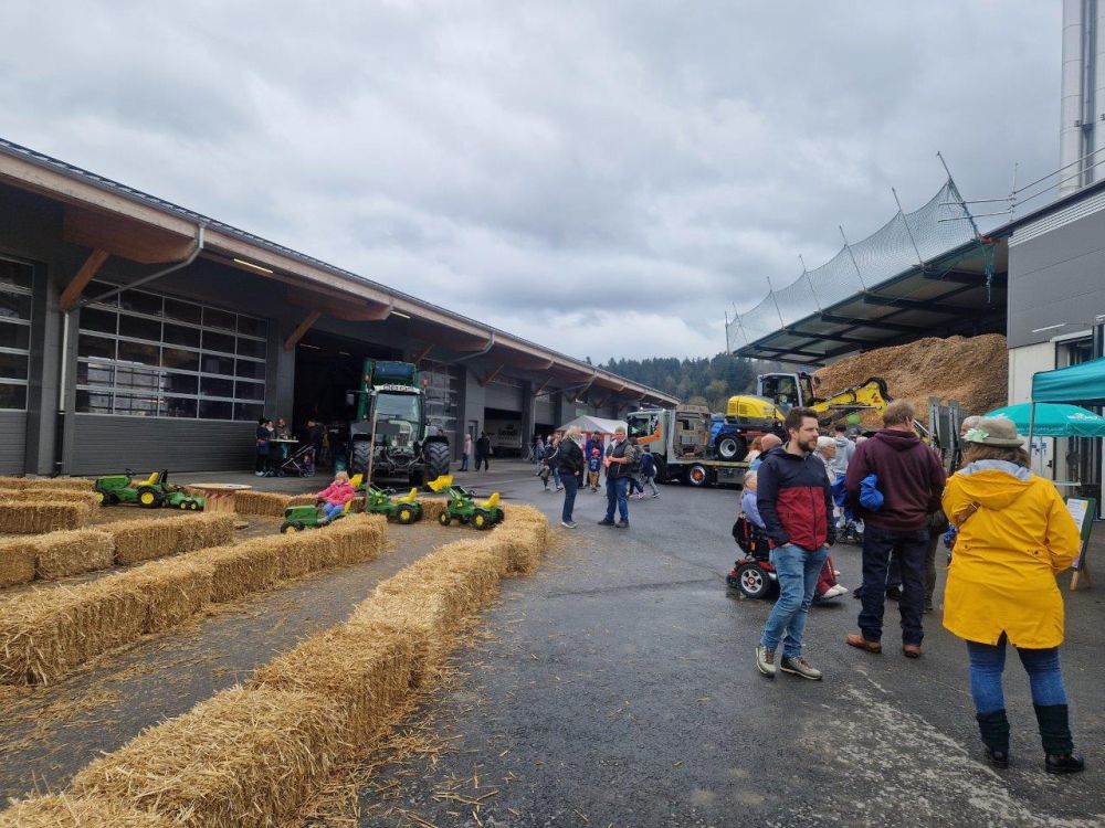 Petits invités, grande joie : le parcours des tracteurs a connu un grand succès. Image : rz