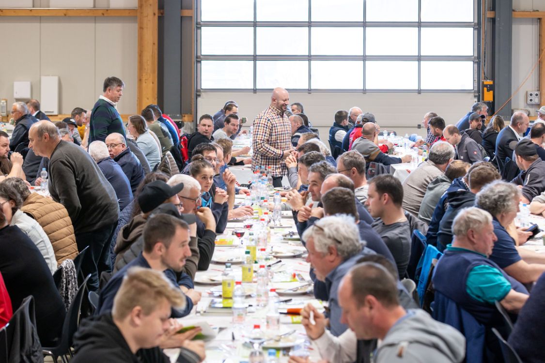 Die Stimmung war trotz der aktuellen Herausforderungen fröhlich.