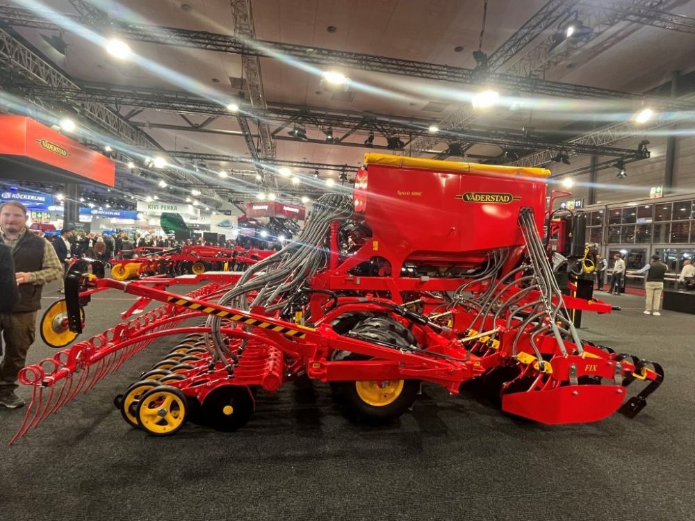 Väderstad mit neuen Entwicklungen am Start. Bildquelle: kim