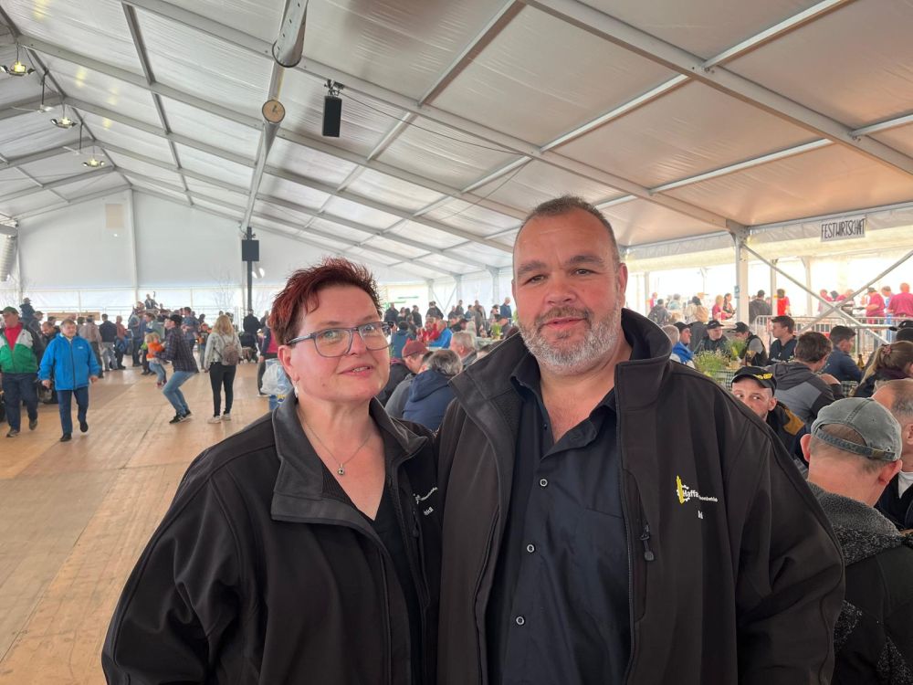 Heidi et Daniel Haffa se disent dépassés par l'affluence des visiteurs. Image : kim