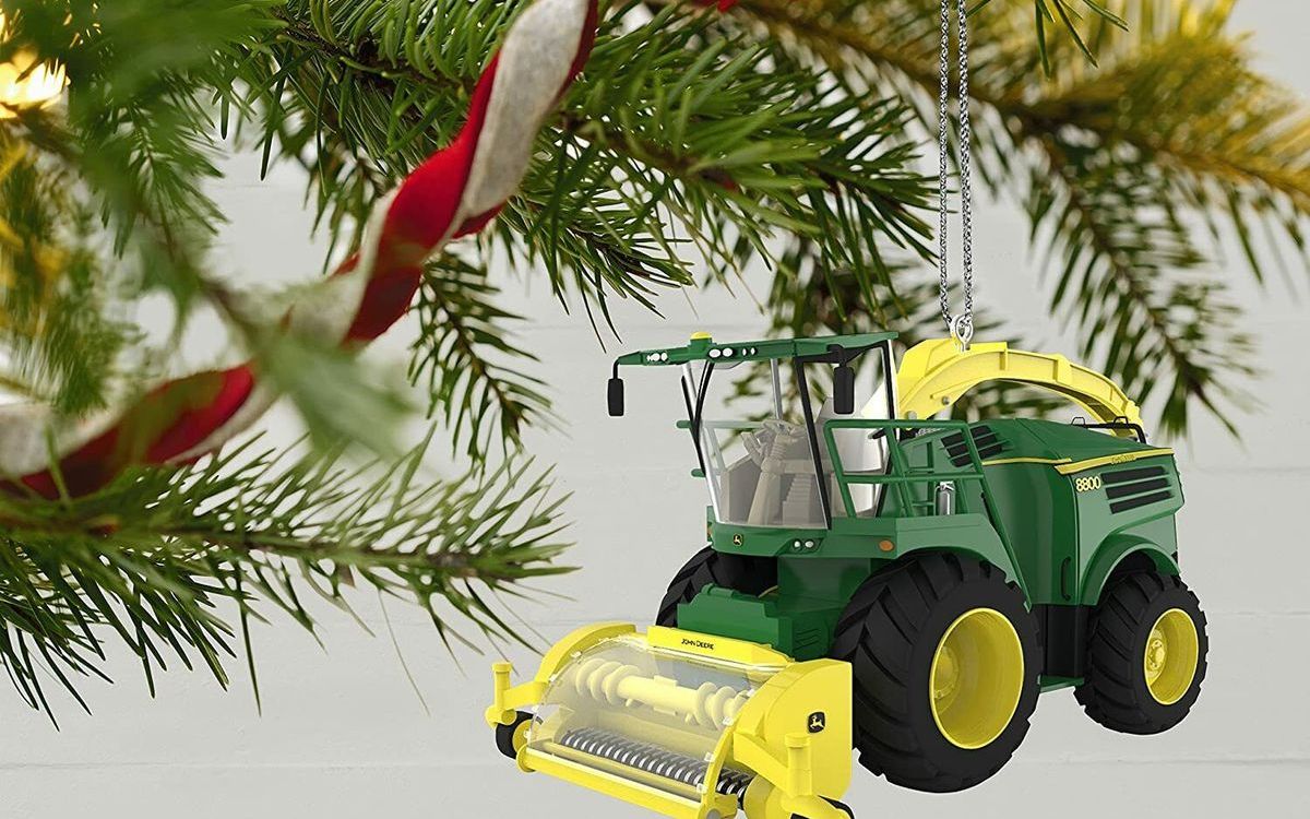 Weihnachtsbaumschmuck ohn Deere 8800 selbstfahrender Feldhäcksler