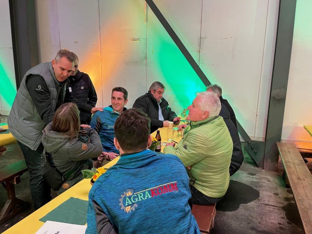Networking wichtiger Bestandteil an diesem Anlass.