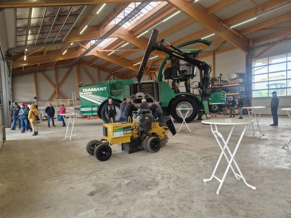 Une présence imposante : le Diamant 2000 d'Albach a impressionné de nombreux visiteurs. Image : rz