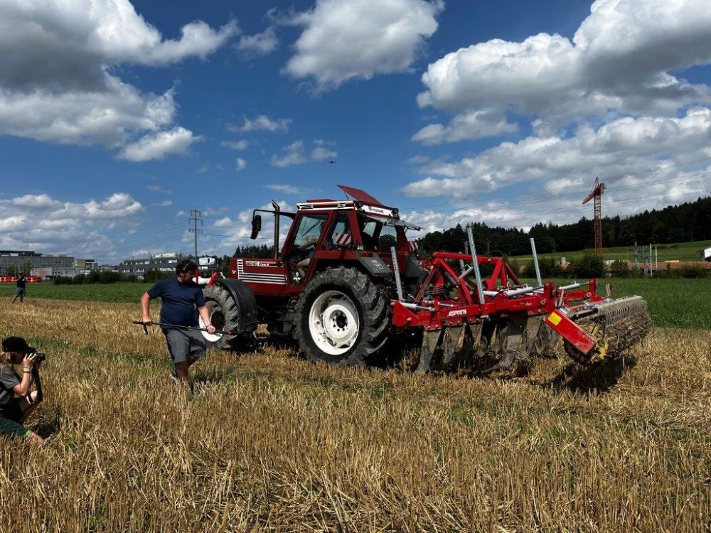 Fiat 160-90 DT (avec 264 CV à la prise de force) avec un sous-soleur Evers. Photo : kim
