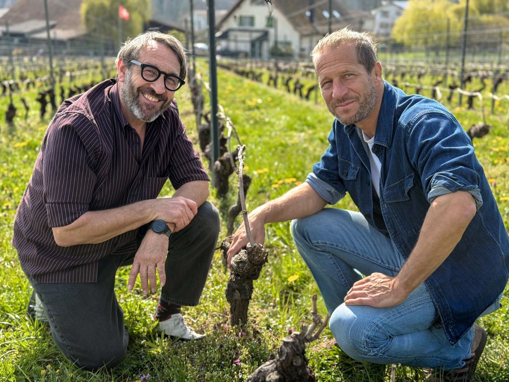 Norbert Jenal (Regie) und Blaise Hofmann (Autor). (Bild: zVg)