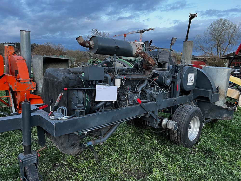 Gebläse mit 300 PS Leistung.