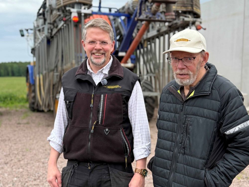Magnus Samuelsson (li.) und Vater Håkan Samuelsson