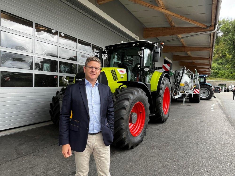 Werner Berger, CEO Groupe Serco, vient d’une exploitation de l’Oberland bernois, est marié et a trois enfants en âge scolaire.  Photo : kim