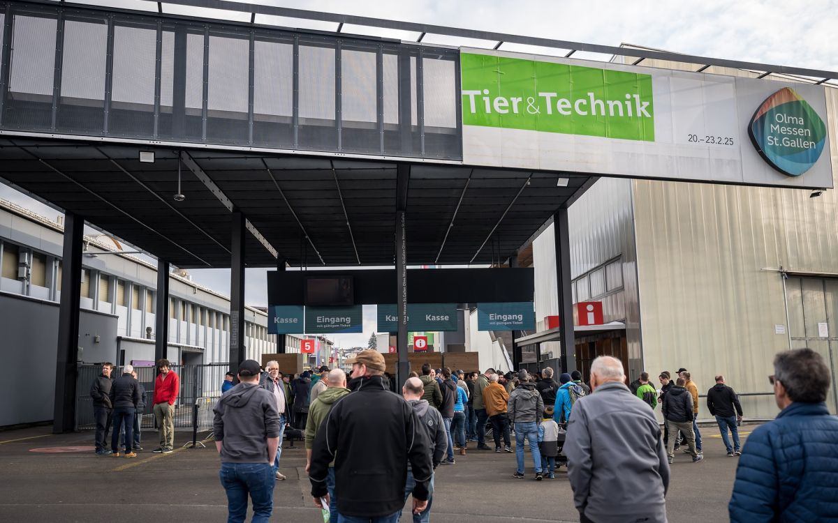 Environ 32'000 visiteurs professionnels sont venus à Tier&Technik à St. Photo : Michael Huwiler