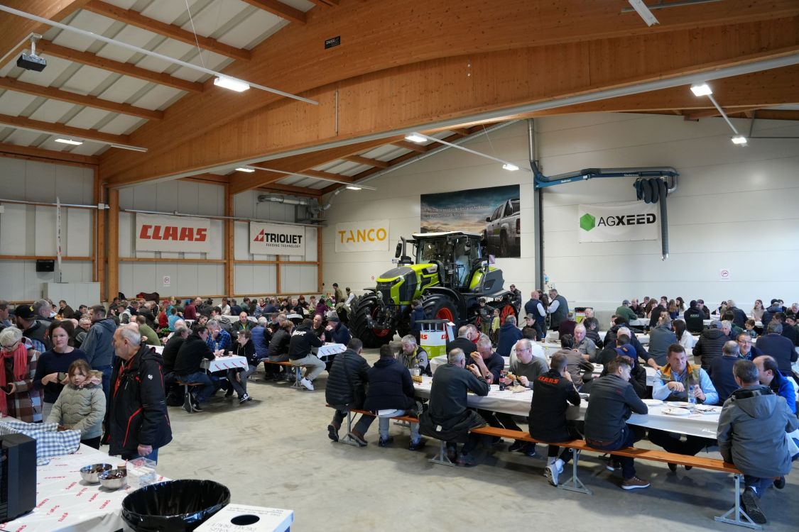 Les visiteurs ont été gâtés par cinq food trucks.