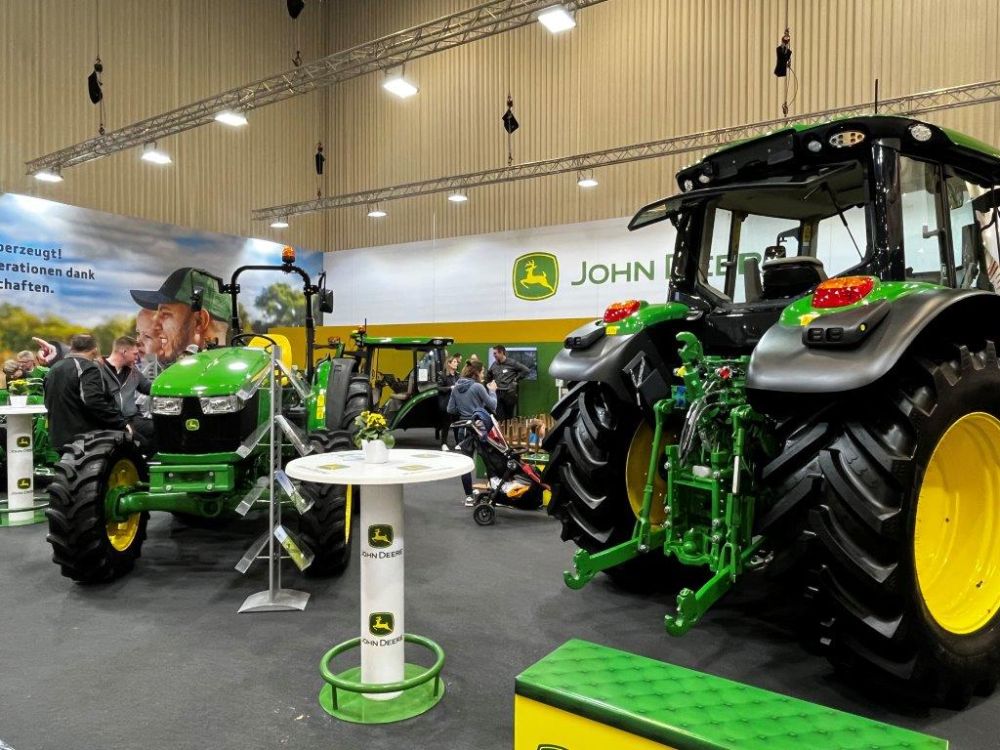 Robert Aebi Landtechnik AG ist Hauptimporteur von John Deere. Foto: kim