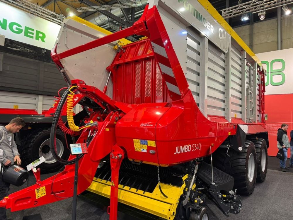 Pöttinger präsentierte die neue Ladewagen Generation. Bildquelle: kim