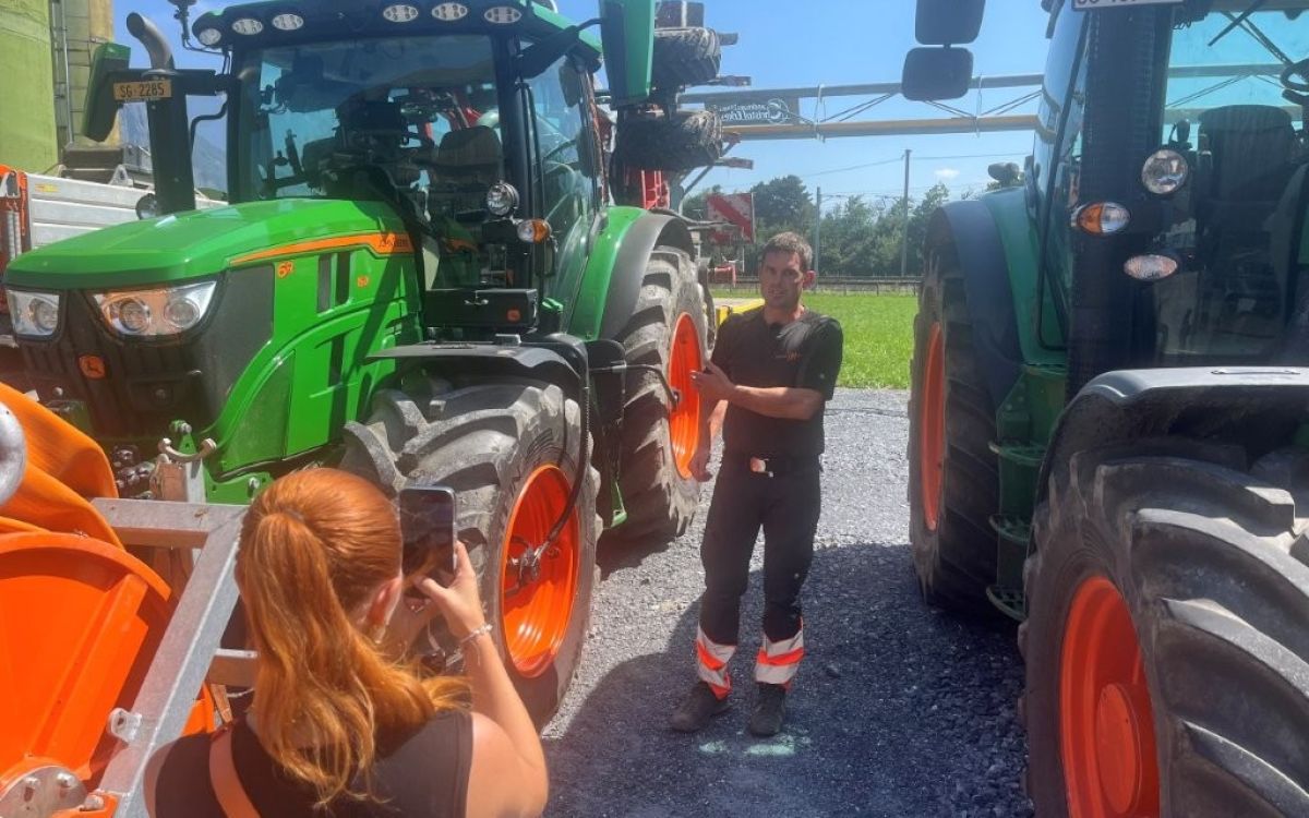 Roger Zimmermann, Lohnunternehmer aus Mels im Sarganserland (SG), ist der Bodenschutz ein besonderes Anliegen.