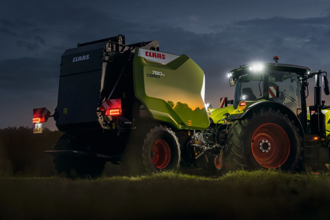 Auf der neuen Montagelinie von Claas in Metz-Woippy entstehen zukünftig Rundballenpressen wie die Cerex 780. (Bild: Claas, zVg)