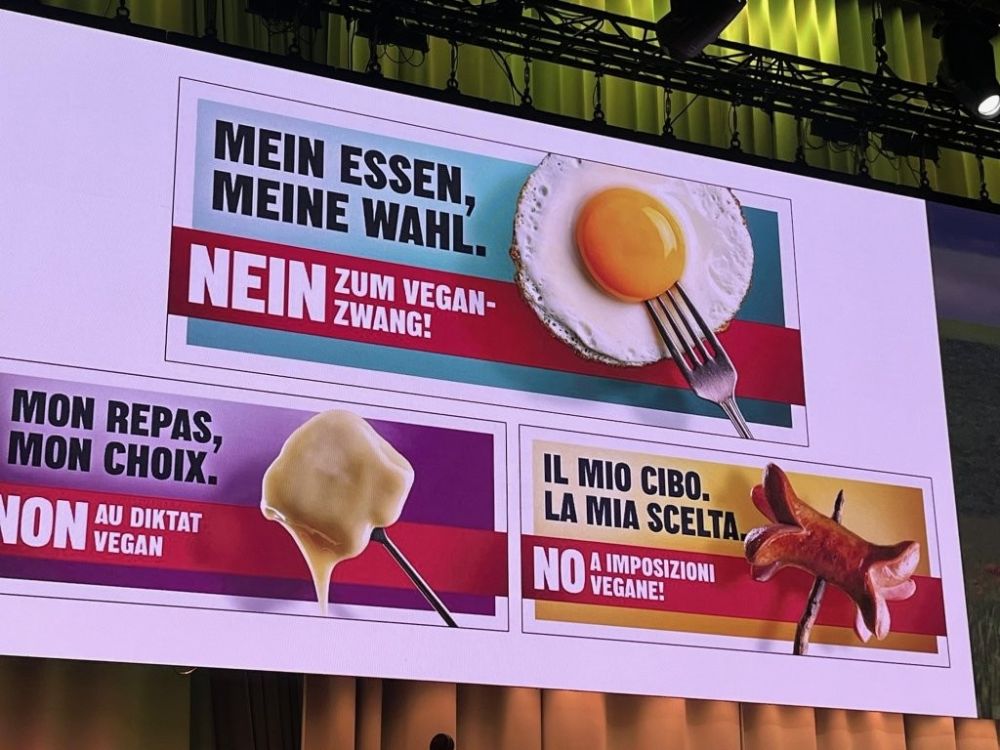 Sujets der neuen Kampagne zur Ernährungsinitiative wurden vorgestellt.