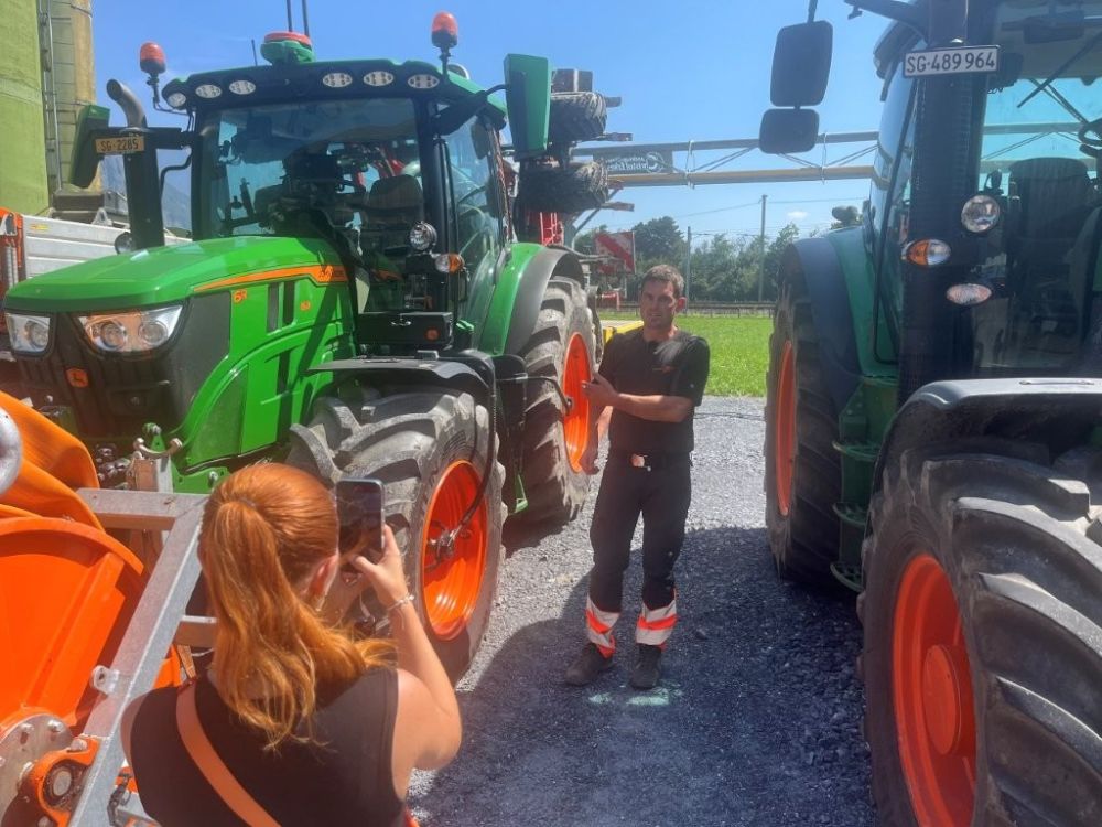 Roger Zimmermann, Lohnunternehmer aus Mels im Sarganserland (SG), ist der Bodenschutz ein besonderes Anliegen.